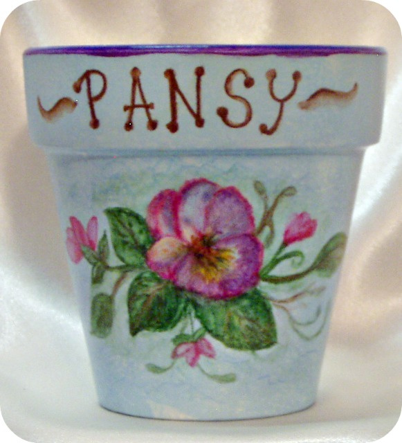 Pansy in Bloom- 4"pot